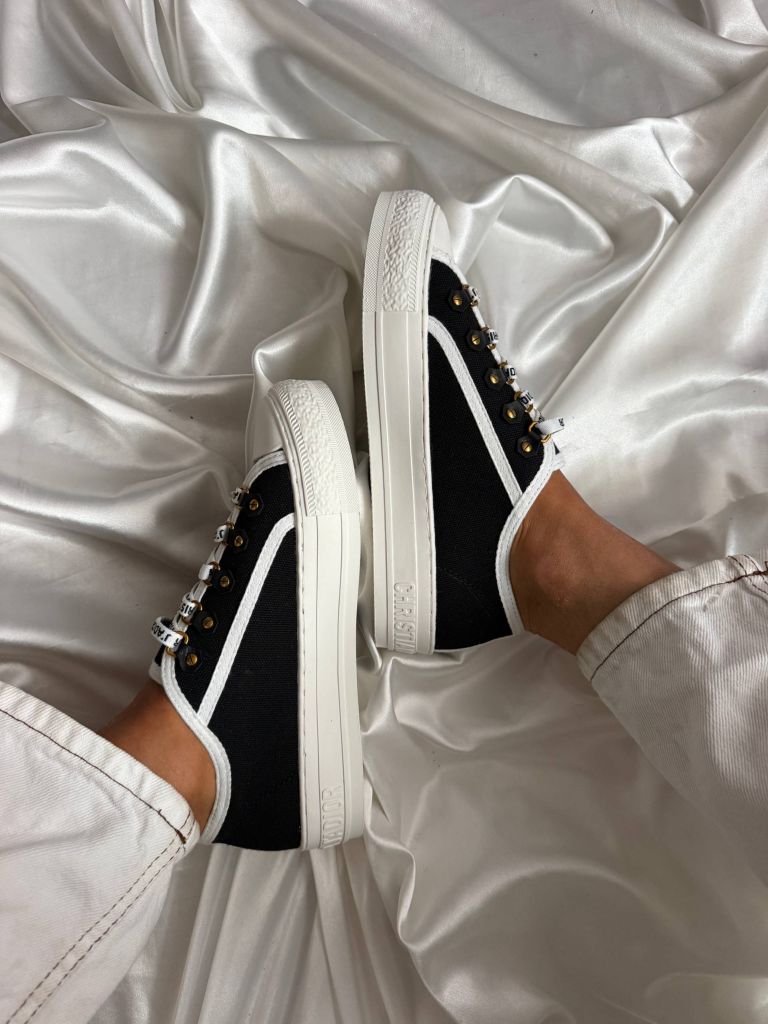 Кросівки чорні Dior Low-Top Black