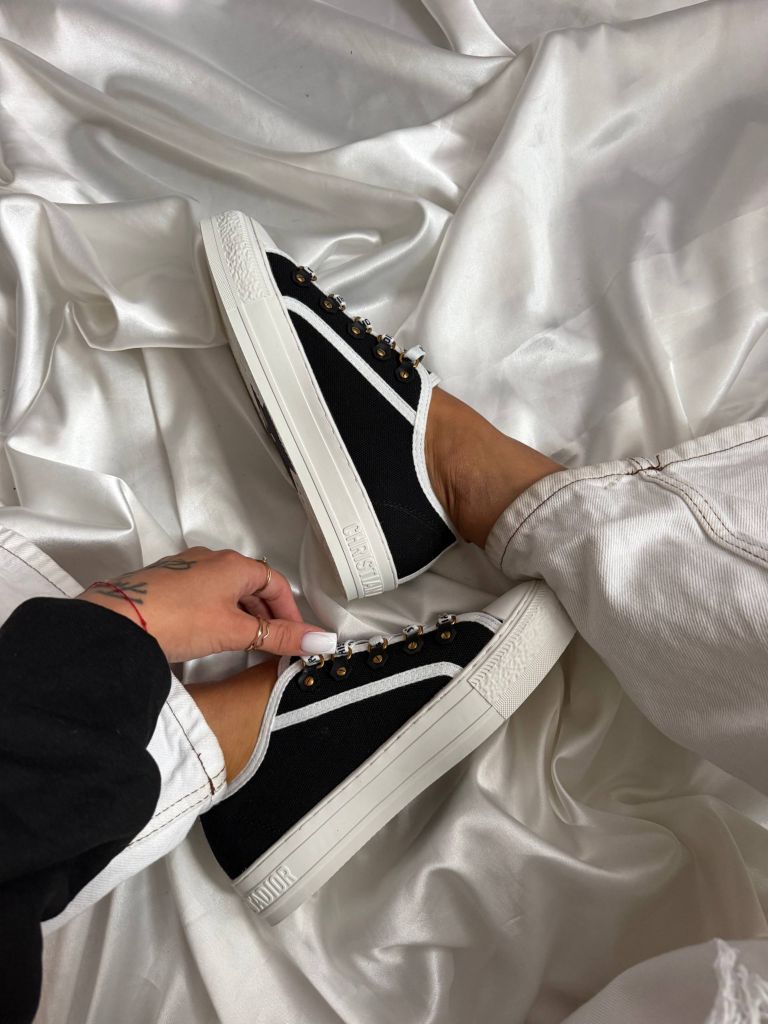 Кросівки чорні Dior Low-Top Black