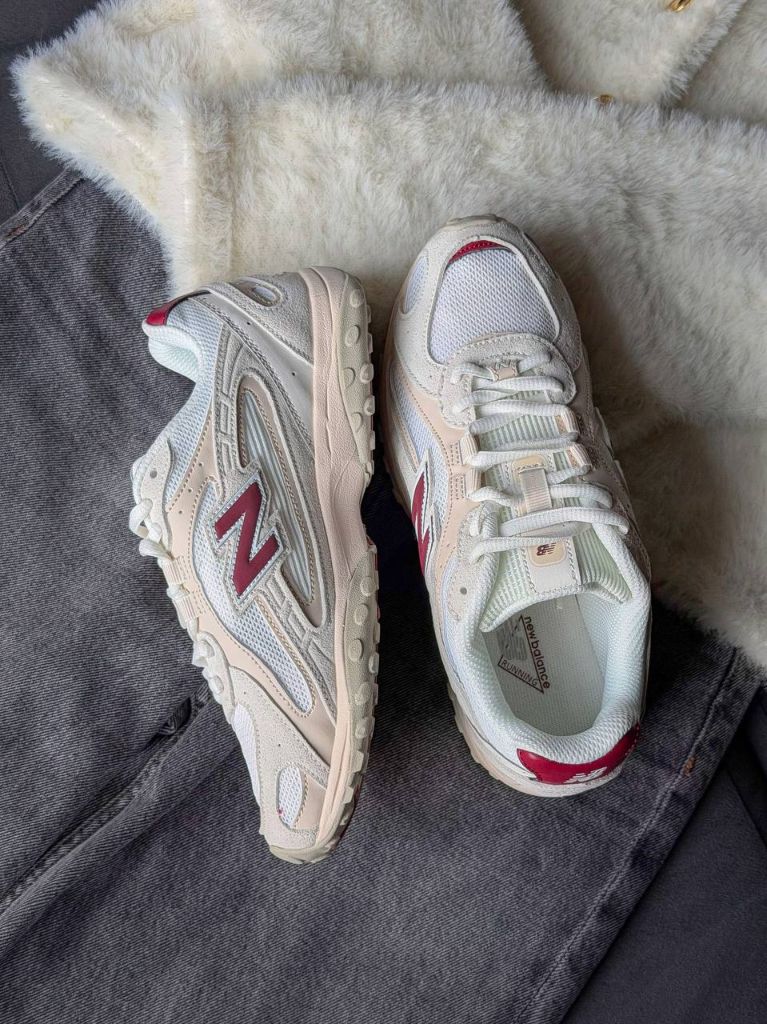 Кросівки кремові New Balance 204L Cream Burgundy