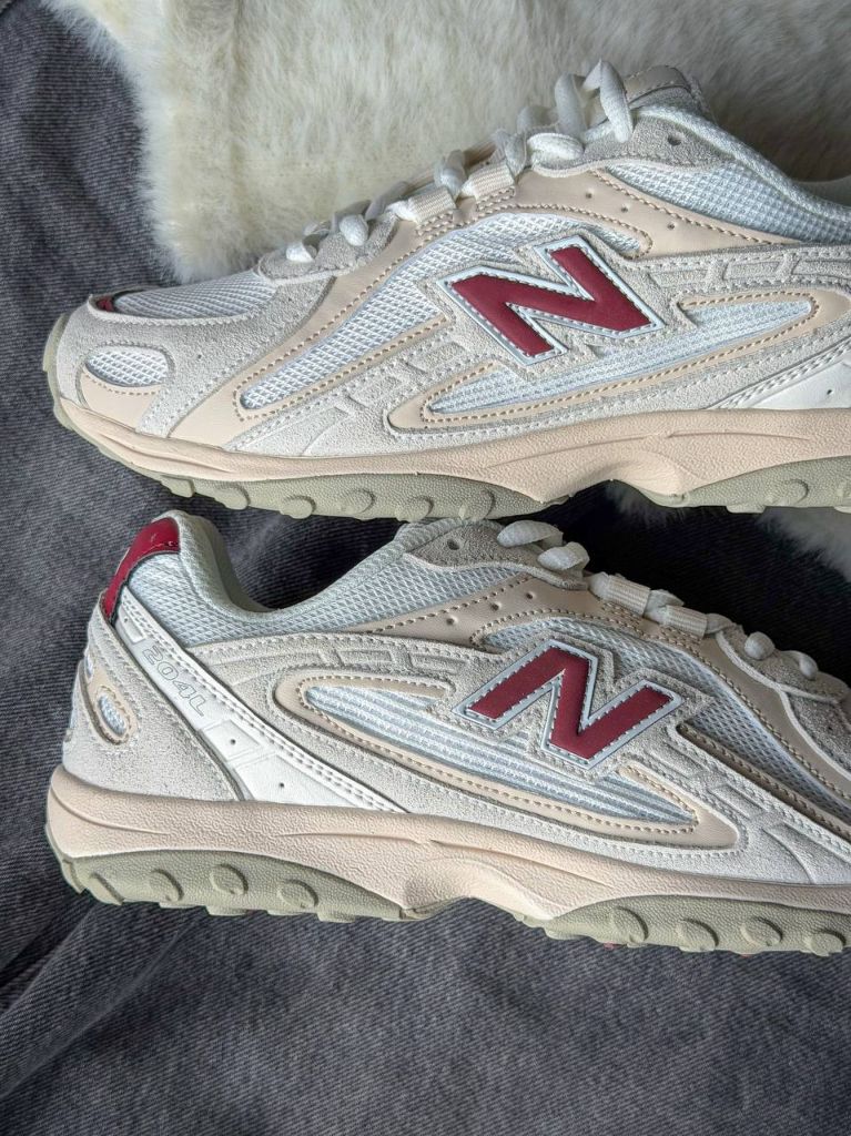 Кросівки кремові New Balance 204L Cream Burgundy