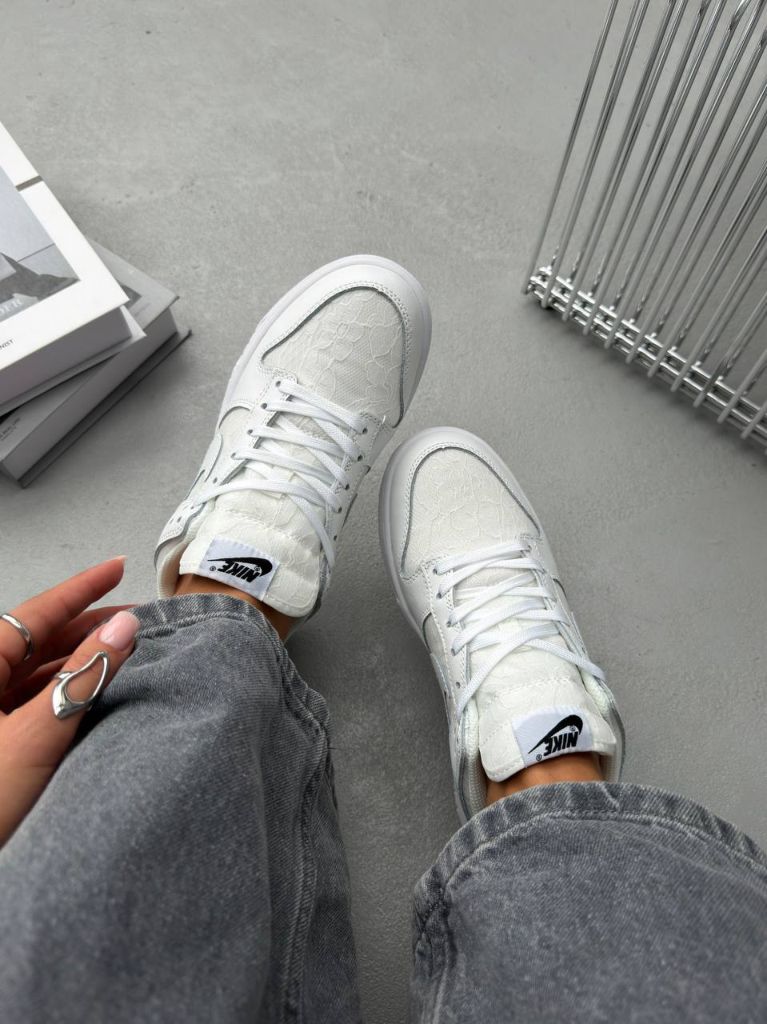 Кросівки Nike DUNK LOW WMNS LACE PACK REGAL WHITE