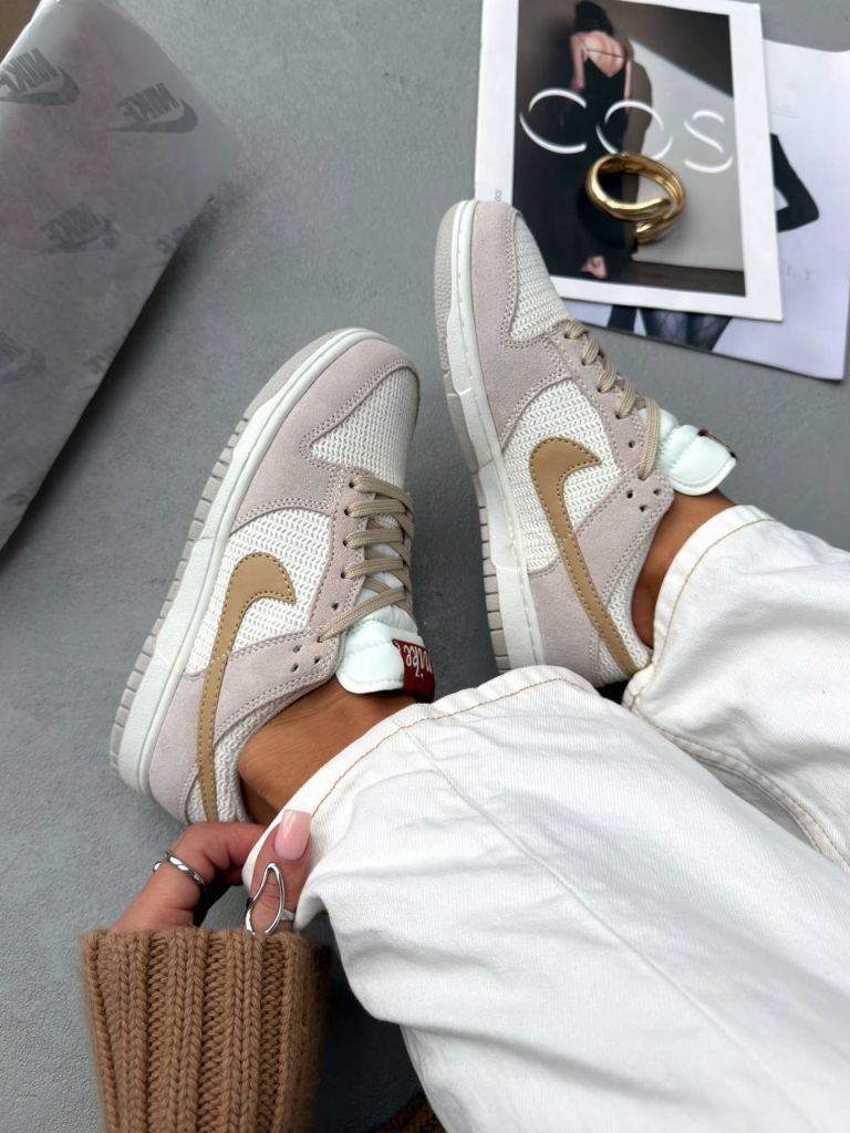 Кросівки Nike SB Dunk Se Beige Brown