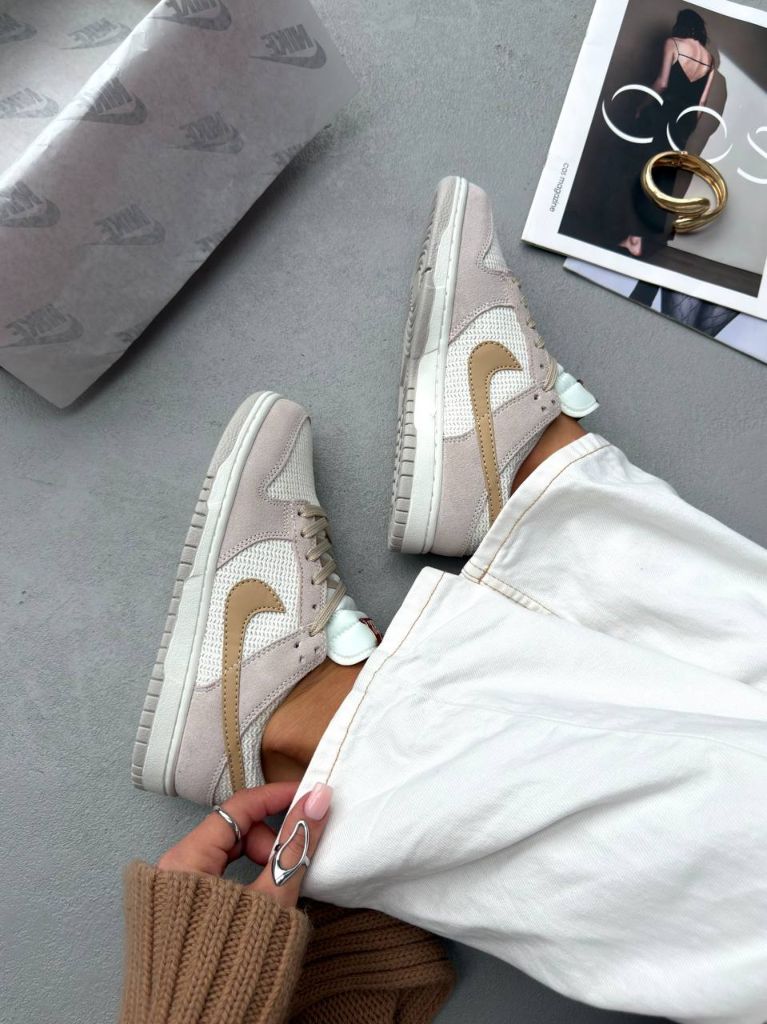 Кросівки Nike SB Dunk Se Beige Brown