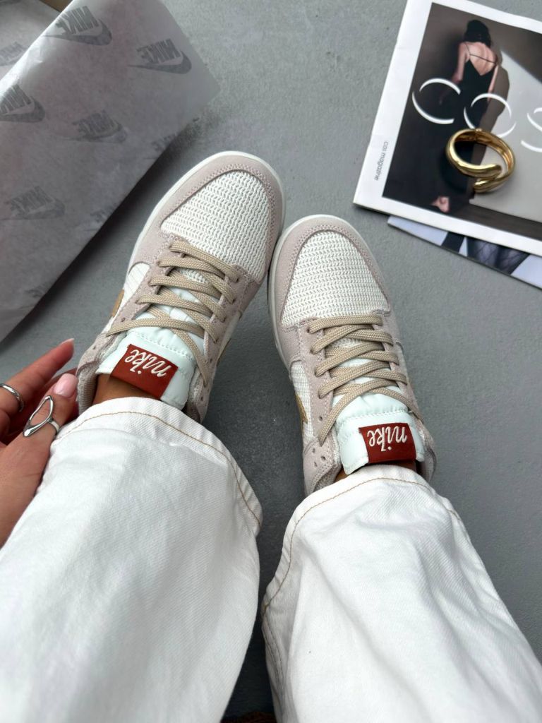 Кросівки Nike SB Dunk Se Beige Brown